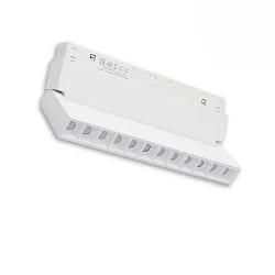 track spot GRID SPOT 22CM - TRACK48 (DALI) swivelling, DALI controllable, with grid, magnetic mounting IP20, black dimmable