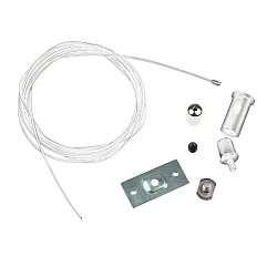 accessories wire suspension TRACK48 SURFACE (FLAT) set of 2, white