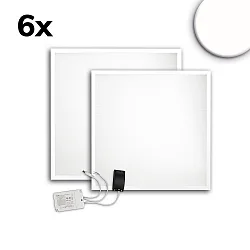 LED panel ECO BACKLIGHT LINE 625 set of 6, dimmable 36W 4350lm 4000K CRI 80-89