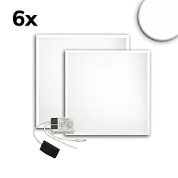 LED panel ECO BACKLIGHT LINE 625 set of 6, dimmable 36W 4350lm 4000K CRI 80-89