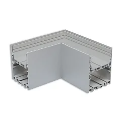 L-connector LAMP40, silver