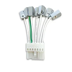 Alimentador FASTFIX R XL 7 polos, blanco