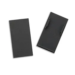 end cap TRACK48 H50 2 pcs., with cover, black