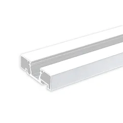 Perfil para cortinas CURTAIN 10 ONE simple, blanco
