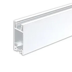 Perfil para cortinas CURTAIN 10 ONE HIGH simple, blanco