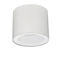Luminaria de superficie GX53 GX53 IP54, blanco 