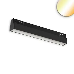 linear luminaire TRACK48 prismatic IP20, black dimmable 10W 560lm 1800|4000K 120° CRI 90-100 30.4cm