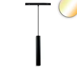track pendant luminaire TRACK48 PIPE IP20, black dimmable