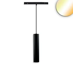 track pendant luminaire TRACK48 PIPE IP20, black dimmable