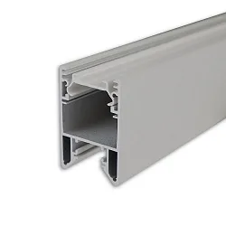 Perfil de montaje HALON, plata