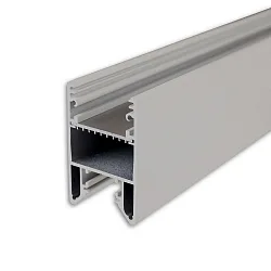 Perfil de montaje HALON, plata