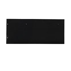 Tapa final EC 129 CURTAIN 10 DOUBLE VISOR 2 piezas, izquierda-derecha, blanco