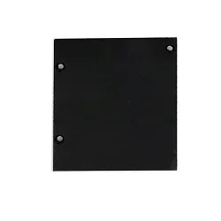 Tapa final EC 133 CURTAIN 10 ONE FLAT VISOR 2 piezas, izquierda-derecha, blanco