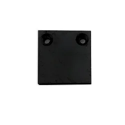 Tapa final EC 132 CURTAIN 10 ONE FLAT 2 piezas, negro