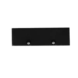 Tapa final EC126 CURTAIN 10 ONE 2 piezas, negro