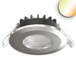 Proyector empotrado VARIO-68 IP65, cromo 