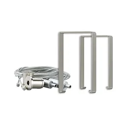 Soporte HALON Z65, plata