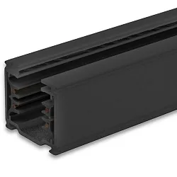 Raíl de montaje trifásico CLASSIC SURFACE 200CM, negro