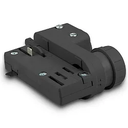 Adaptador trifásico CLASSIC + S1 PENDULUM universal, negro