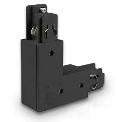 Conector en L trifásico CLASSIC SURFACE + RECESSED conductor de protección interior, conductor N en el lado exterior