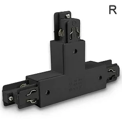 Uniones CLASSIC conductor de protección derecho, negro