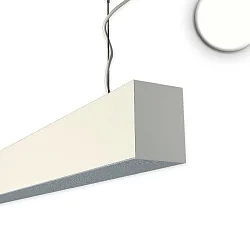 Luminaria colgante PROLAMP30LID / 4000K+SKYBLUE - 120CM Arriba-Abajo, prismático IP42, blanco regulable