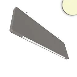 acoustic surface luminaire BAFFEL LAMP30H 34W - 150CM - OPAL+ down, surface-mounted version, DALI controllable, black