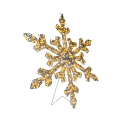 Luminaria de exterior SCHNEEFLOCKE IP44, blanco regulable