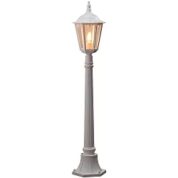 Path luminaire FIRENZE, E27 max. 100W, black aluminium / clear glass