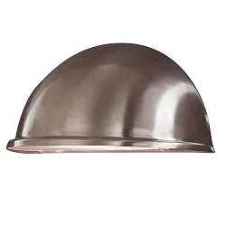 Wall luminaire TORINO, width 28cm, E14 max. 40W, stainless steel 304 / acrylic glass