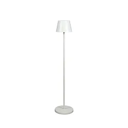 Lámpara de pie a pilas POMEZIA MEDIUM USB IP54, blanco regulable