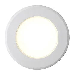Nordlux LED Recessed luminaire BIRLA, 6W, 3000K, dimmable, white