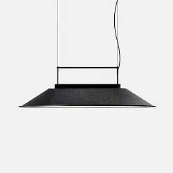 pendant luminaire SHOEMAKER LED IP20, black dimmable