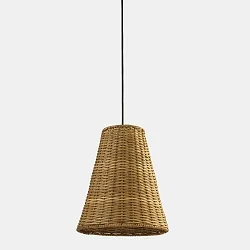 pendant luminaire CARIBE E27 IP20, brown