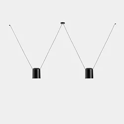 Luminaria colgante ATTIC 2 de 2 llamas E27 IP20