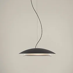 Luminaria colgante NOWAY BIG LED IP20, negro