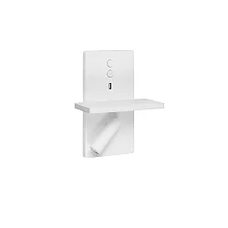 Luminaria de pared E-LAMP LED IP20, regulable
