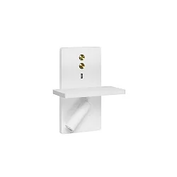 Luminaria de pared E-LAMP LED IP20, regulable