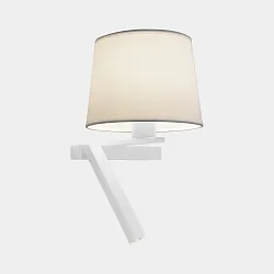 Luminaria de pared y techo HALL SLIM LED E27, Pantalla excl, blanco