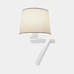 Luminaria de pared y techo HALL SLIM LED E27, Pantalla excl, blanco