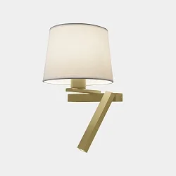 Luminaria de pared y techo HALL SLIM LED E27, Pantalla excl, dorado mate