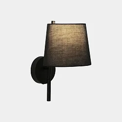 Luminaria de pared y techo CLIP LED E27, Pantalla excl, negro
