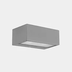 outdoor wall luminaire NEMESIS LED -  7x17CM up / down, small, switchable IP65, grey 