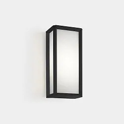 Luminaria de pared y techo SKAT 350MM resistente a los impactos, on/off IP65, negro 