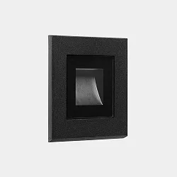 Luminaria de orientación CLICK angular, radiación lateral, conmutable IP65, negro 