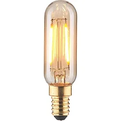 Filamento luminoso T25 TUBE GOLD conmutable T25 claro E14 2,5W 180lm 1800K 320° CRI 80-89 