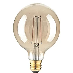 Bombilla filamento Globe G125 GOLD conmutable G125 claro E27 4,5W 400lm 1800K 320° CRI 80-89 