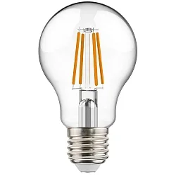 Luminaria en forma de pera A60 E27 7W 810lm 2700K 320° CRI 80 