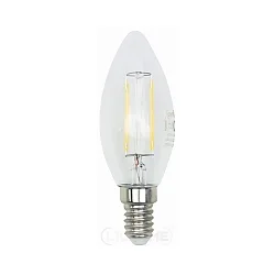 Filamento luminoso en forma de vela C37 regulable E14 4,5W 470lm 2700K CRI 80 regulable