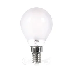 Filamento luminoso en forma de gota P45 regulable E14 4,5W 470lm 2700K CRI 80 regulable